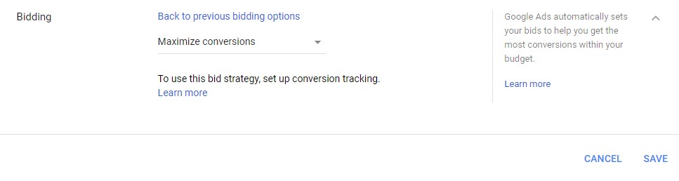 google ads maximize conversions