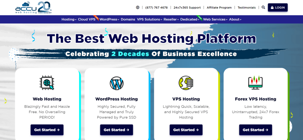 AccuWeb Hosting for small businesses